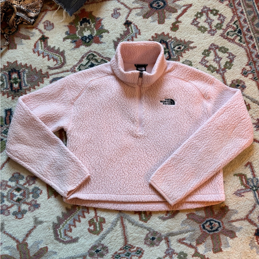 The North Face Cropped Fleece 1/4 Zip XS